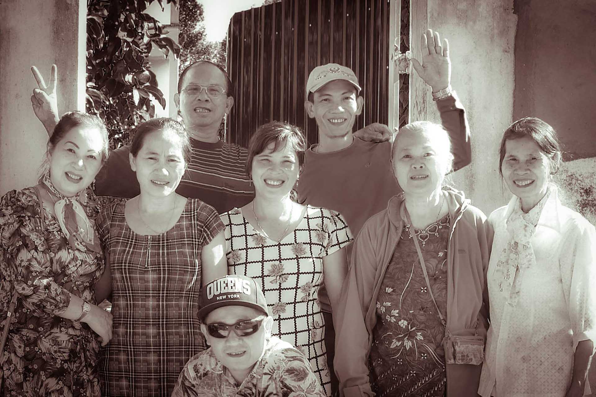 Behind journey is the support of family.